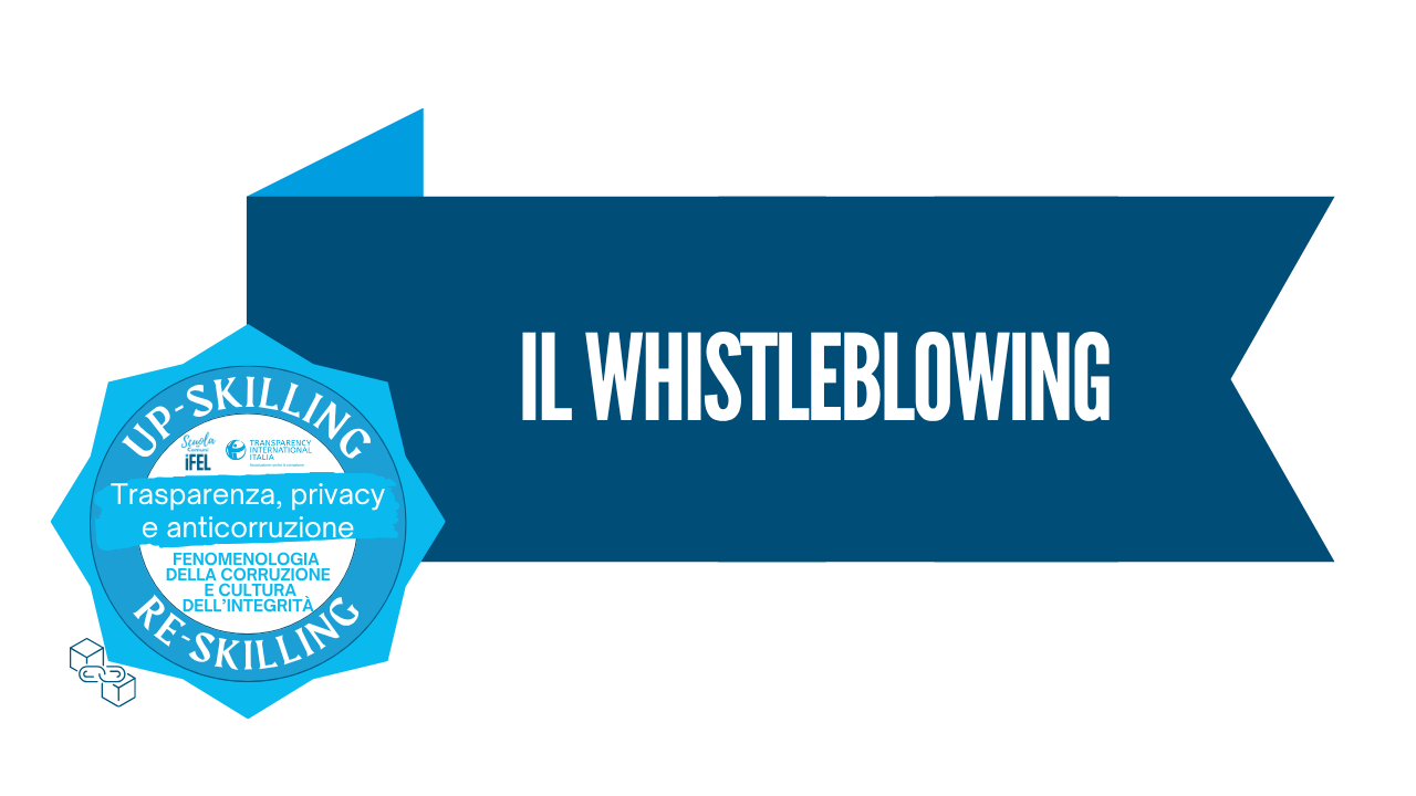 Il whistleblowing