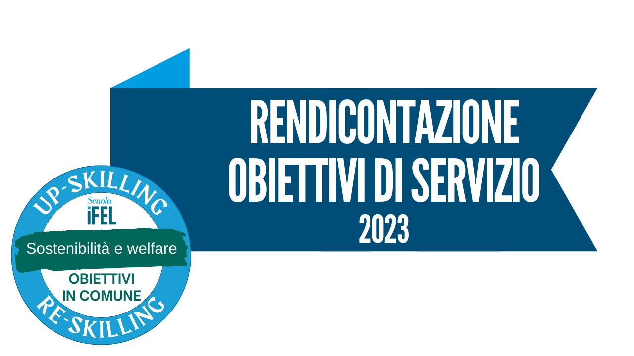 Rendicontazione degli obiettivi di servizio 2023