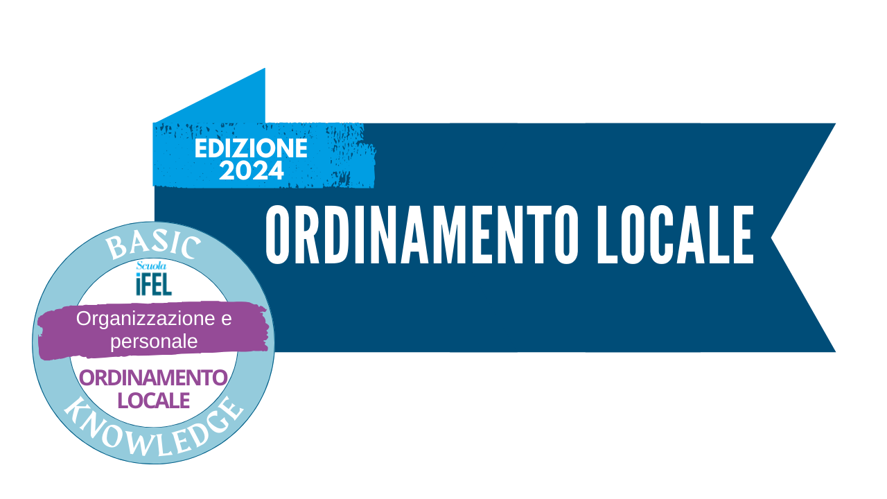 Ordinamento locale 2024