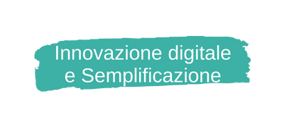 Area Innovazione digitale e Semplificazione