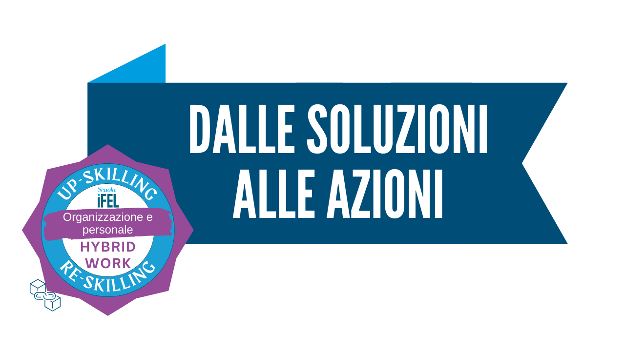 Dalle soluzioni alle azioni
