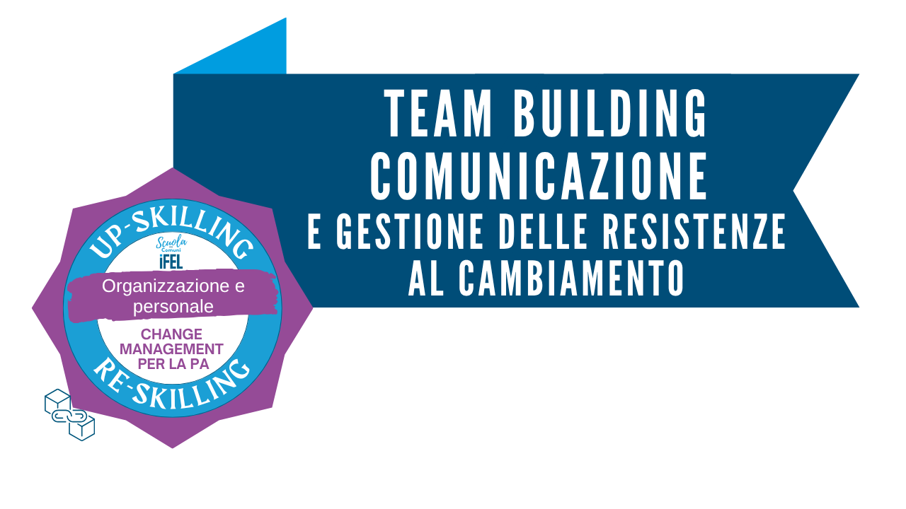 Team building, comunicazione e gestione delle resistenze al cambiamento